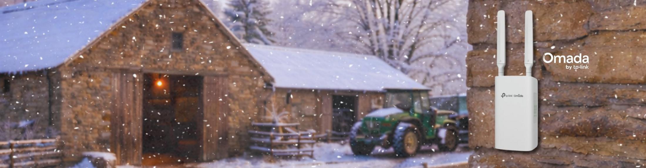 TP-Link external networking in cold weather